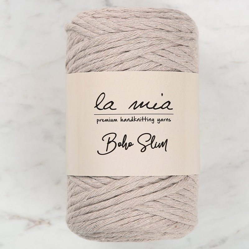 La Mia Boho Slim Yarn, Beige – L156