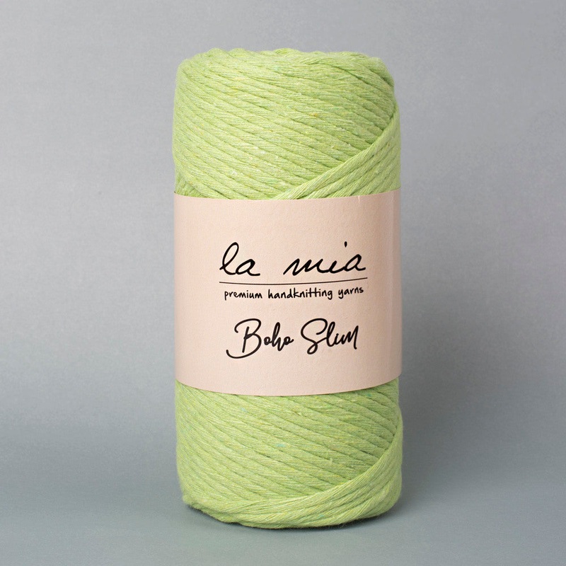 La Mia Boho Slim Yarn, Light Green – L189