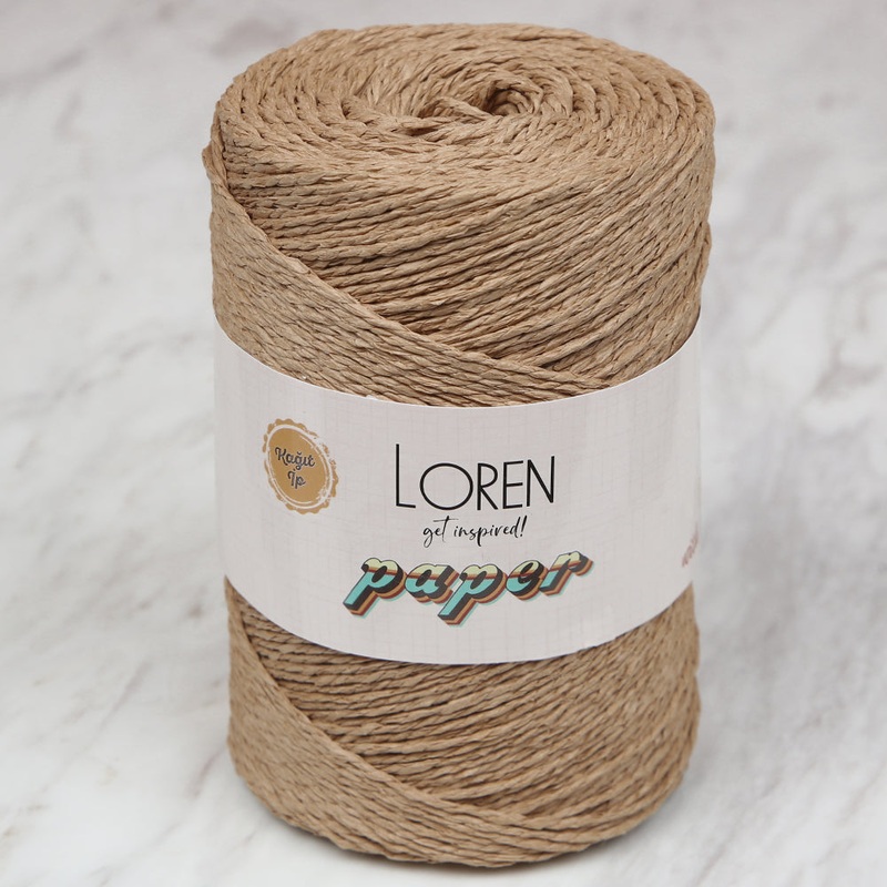 Loren Paper Yarn, Beige – RH40
