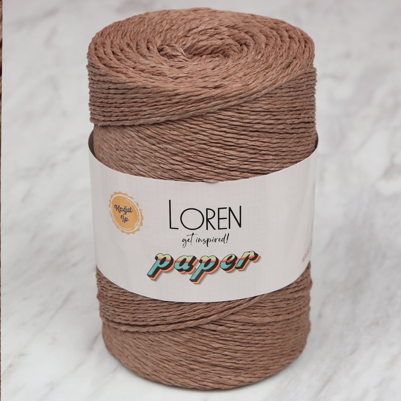 Loren Paper Yarn, Cinnamon – RH32