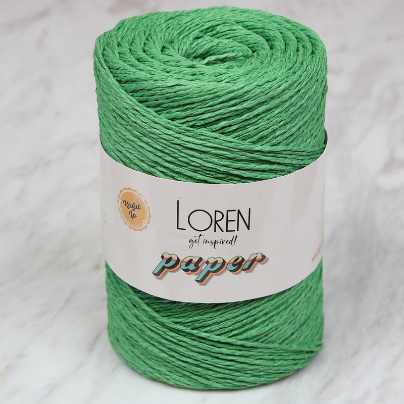 Loren Paper Yarn, Green – RH36