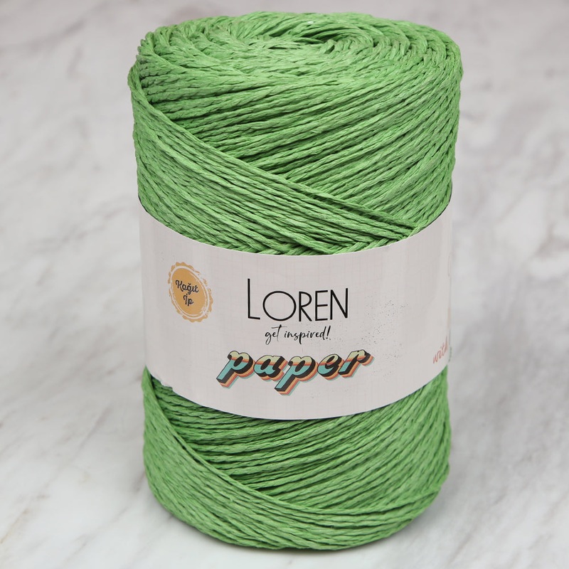 Loren Paper Yarn, Green – RH37