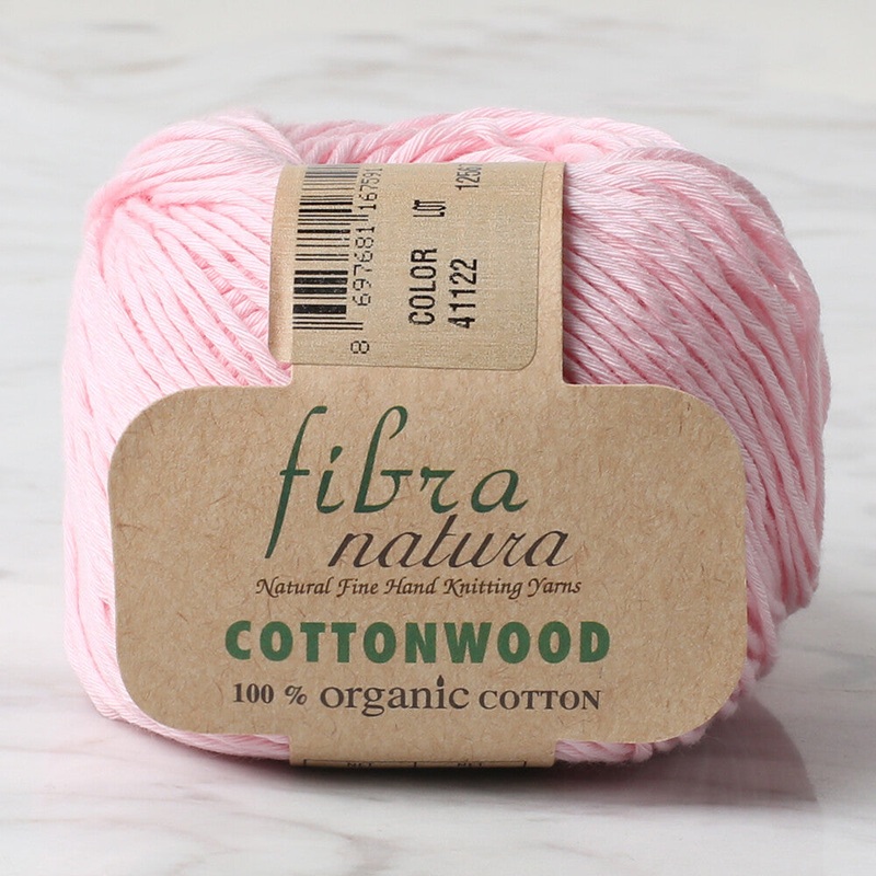 Fibra Natura Cottonwood Yarn, Pink – 41122