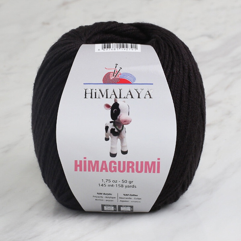 Himalaya Himagurumi 50 Gr Yarn, Black – 30179