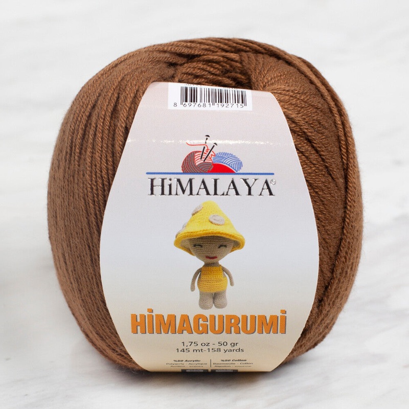 Himalaya Himagurumi 50 Gr Yarn, Brown – 30171