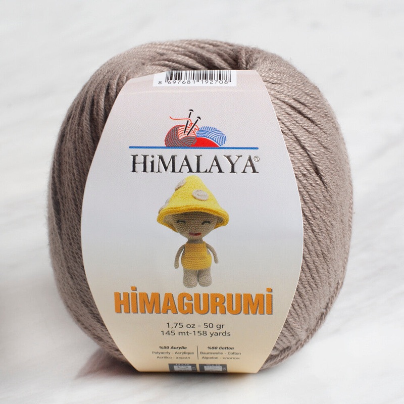 Himalaya Himagurumi 50 Gr Yarn, Dark Beige – 30170