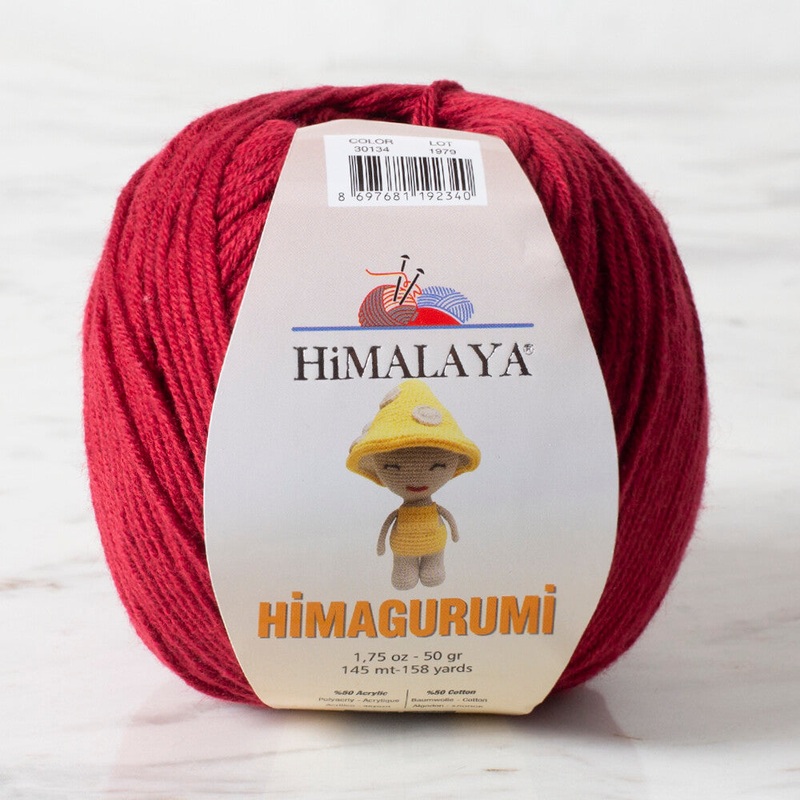Himalaya Himagurumi 50 Gr Yarn, Dark Claret – 30134