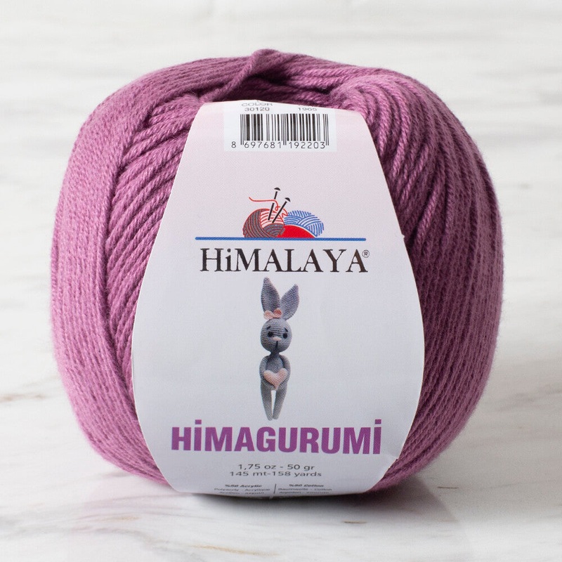 Himalaya Himagurumi 50 Gr Yarn, Dusty Rose – 30120