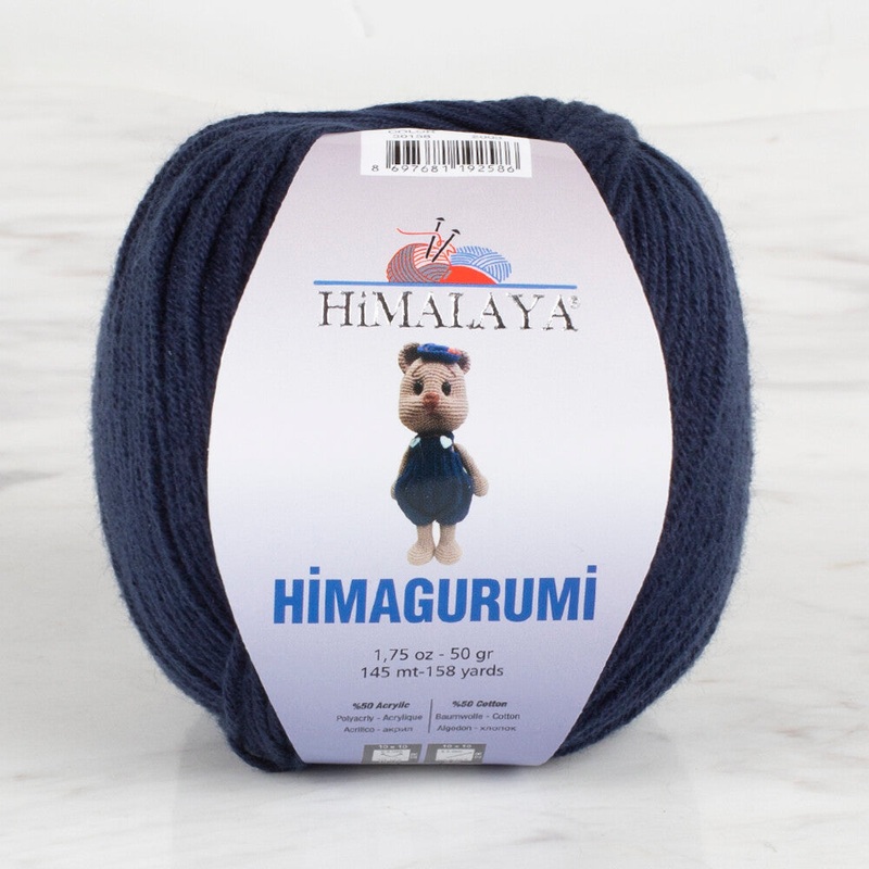 Himalaya Himagurumi  50 Gr Yarn, Navy Blue – 30158