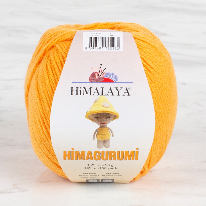 Himalaya Himagurumi  50 Gr Yarn, Orange – 30127
