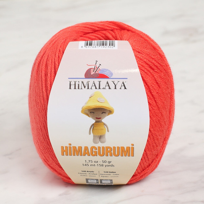 Himalaya Himagurumi 50 Gr Yarn, Orange – 30130
