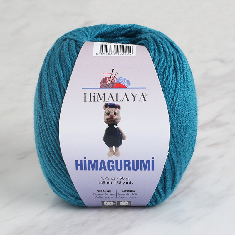 Himalaya Himagurumi 50 Gr Yarn, Petrol Blue – 30152