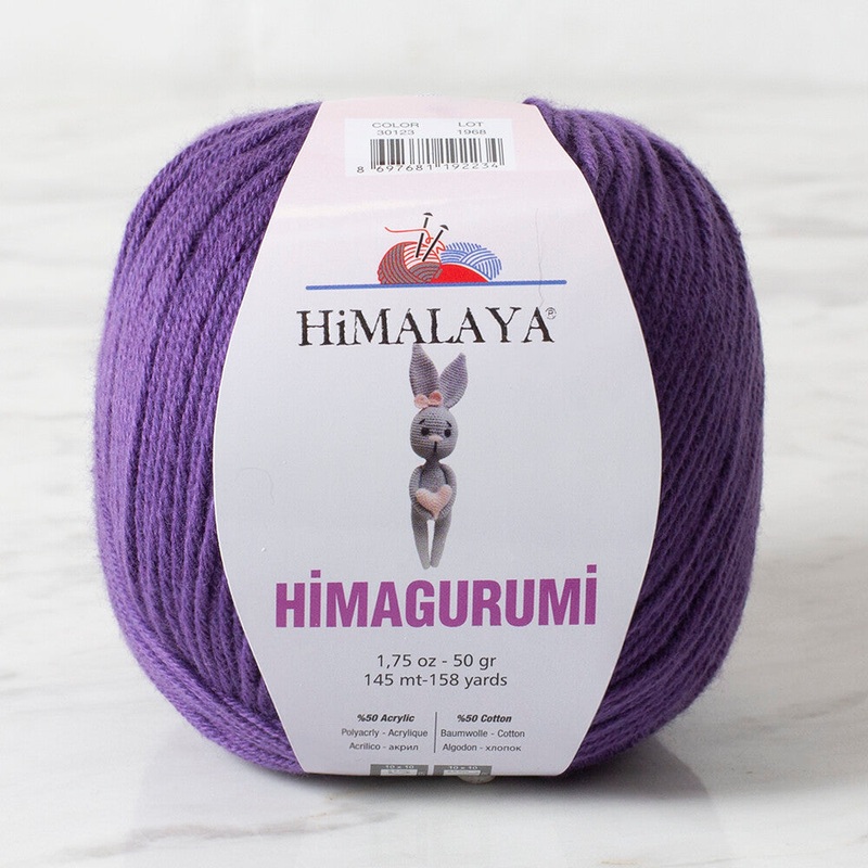 Himalaya Himagurumi 50 Gr Yarn, Purple – 30123