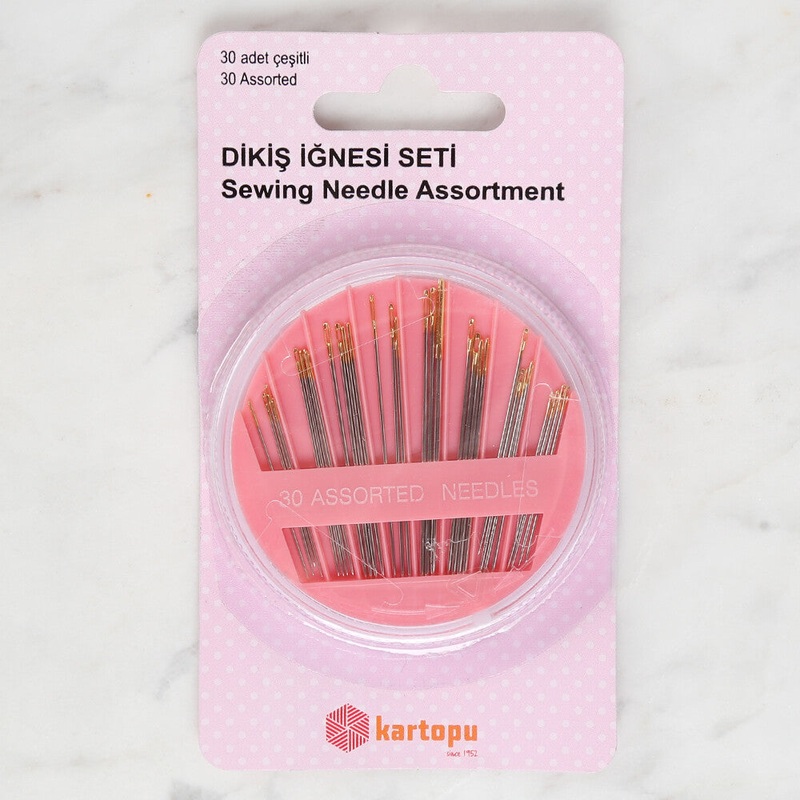 Kartopu 30-Piece Sewing Needle Assortment – K002.1.0014