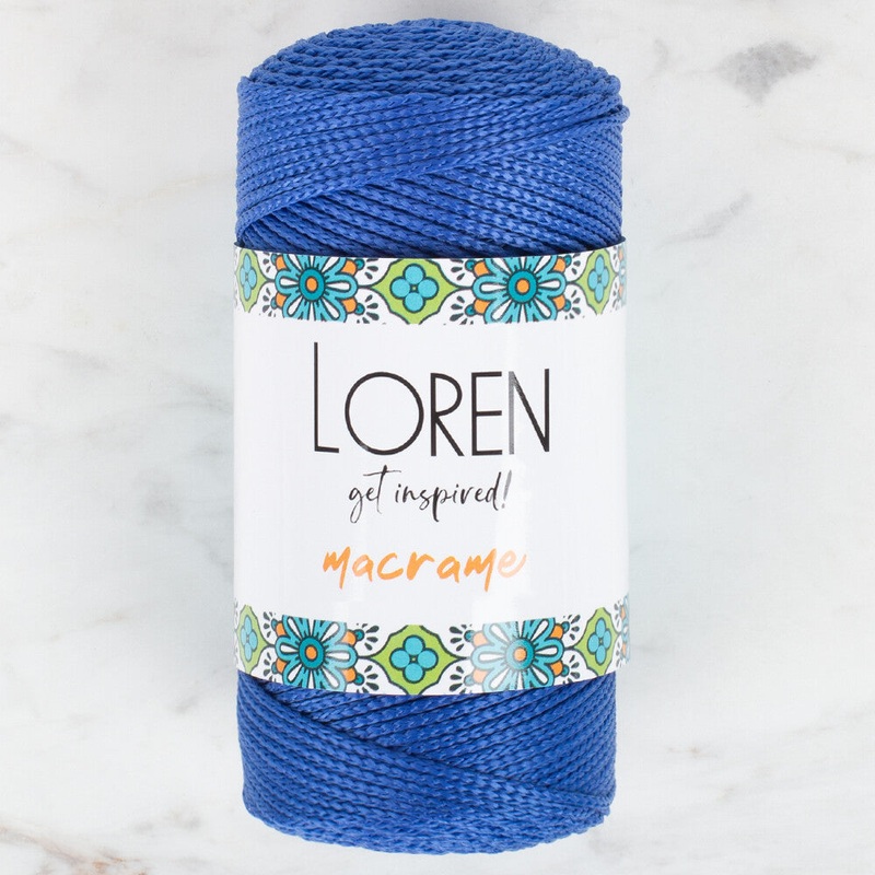 Loren Macrame Knitting Yarn, Saxe Blue – RM 0252