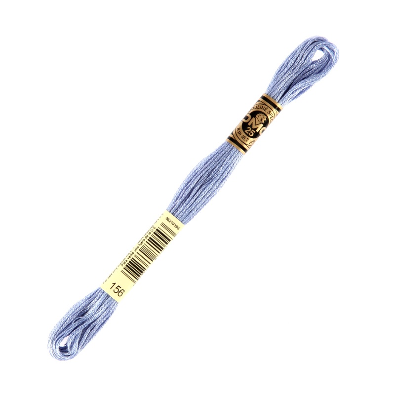 DMC Mouline Special 8 m Embroidery Thread, Blue – 156