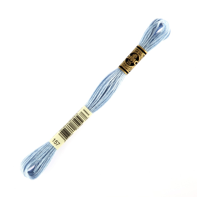 DMC Mouline Special 8 m Embroidery Thread, Blue – 157