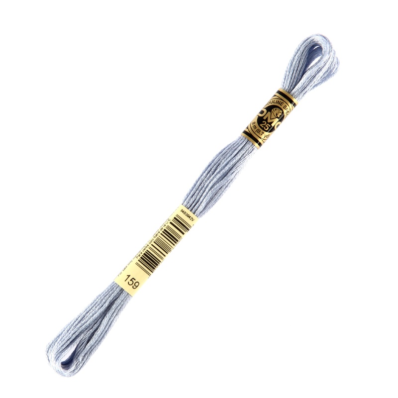 DMC Mouline Special 8 m Embroidery Thread, Blue – 159