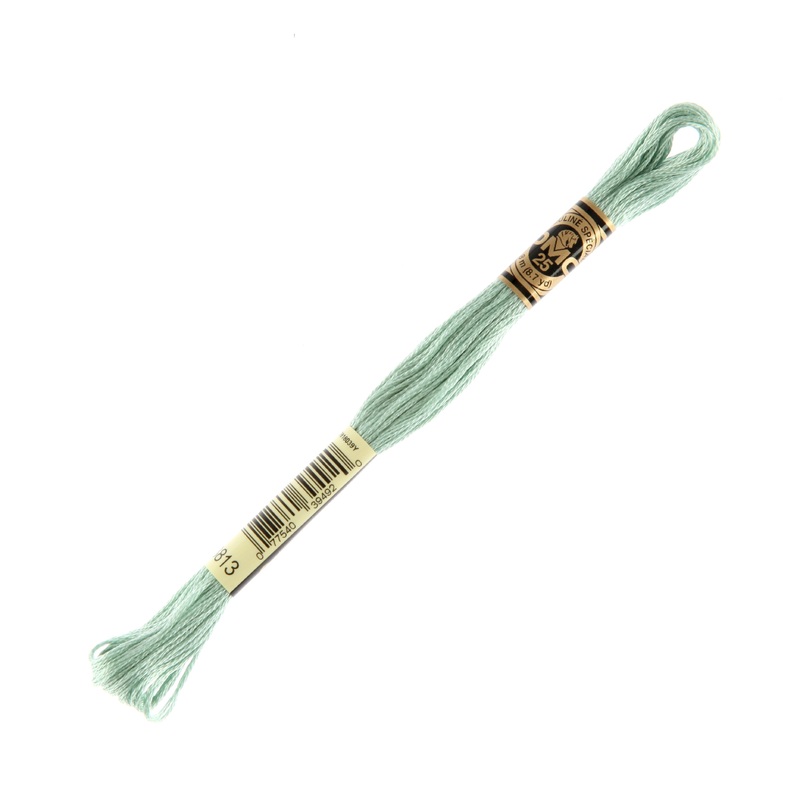 DMC Mouline Special 8 m Embroidery Thread, Blue – 3813
