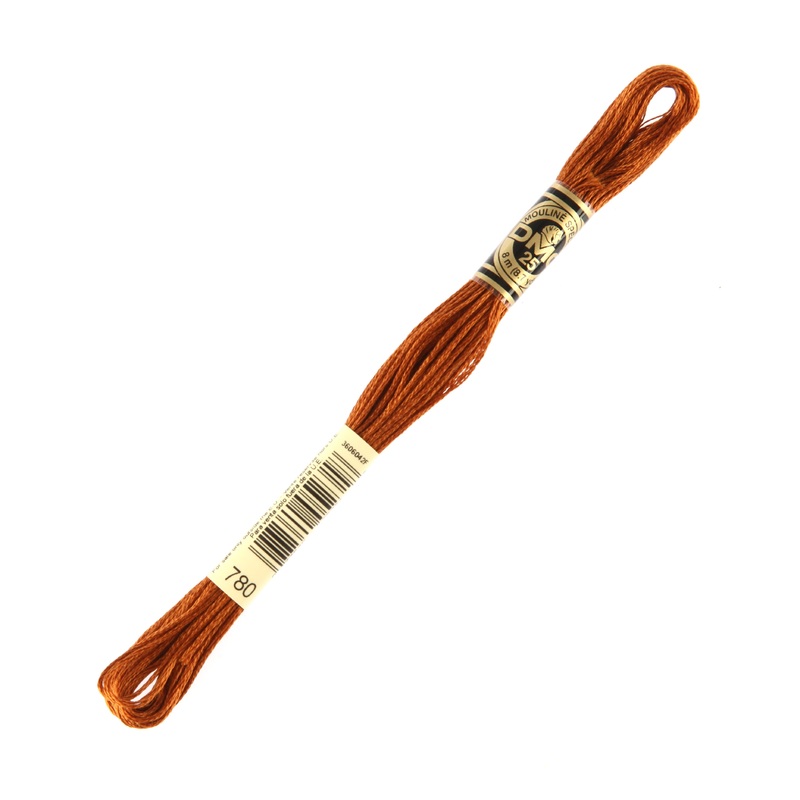 DMC Mouline Special 8 m Embroidery Thread, Brown – 780