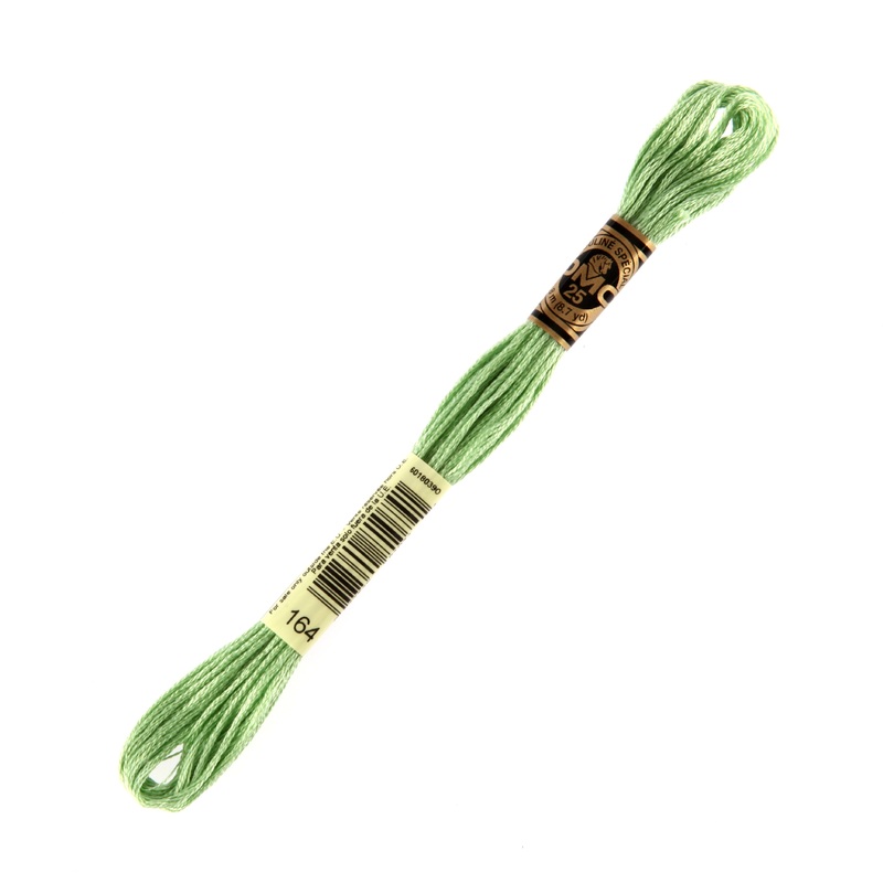 DMC Mouline Special 8 m Embroidery Thread, Green – 164