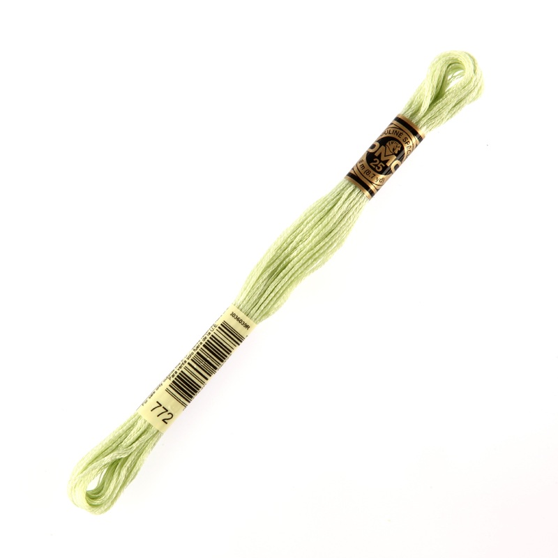 DMC Mouline Special 8 m Embroidery Thread, Green – 772