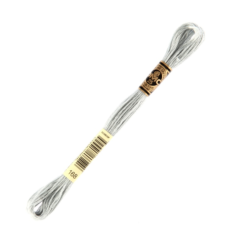 DMC Mouline Special 8 m Embroidery Thread, Grey – 168
