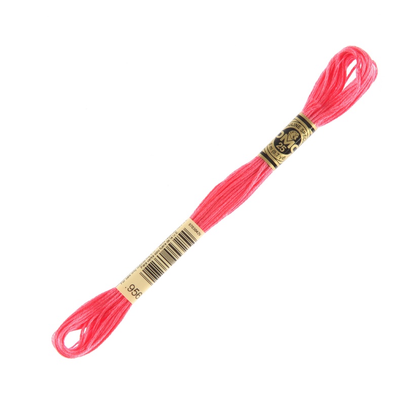 DMC Mouline Special 8 m Embroidery Thread, Pink – 956