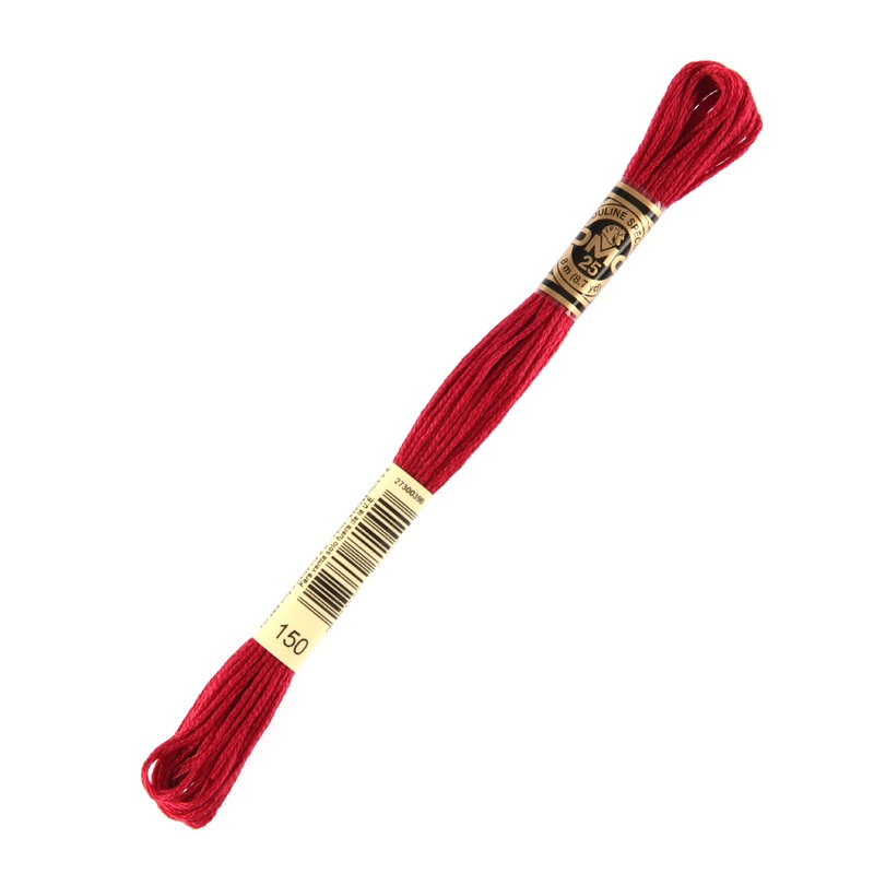 DMC Mouline Special 8 m Embroidery Thread, Red – 150