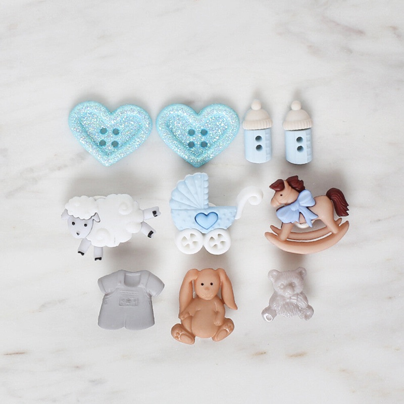 Dress It Up Creative Button Assortment, Baby Boy – 2120