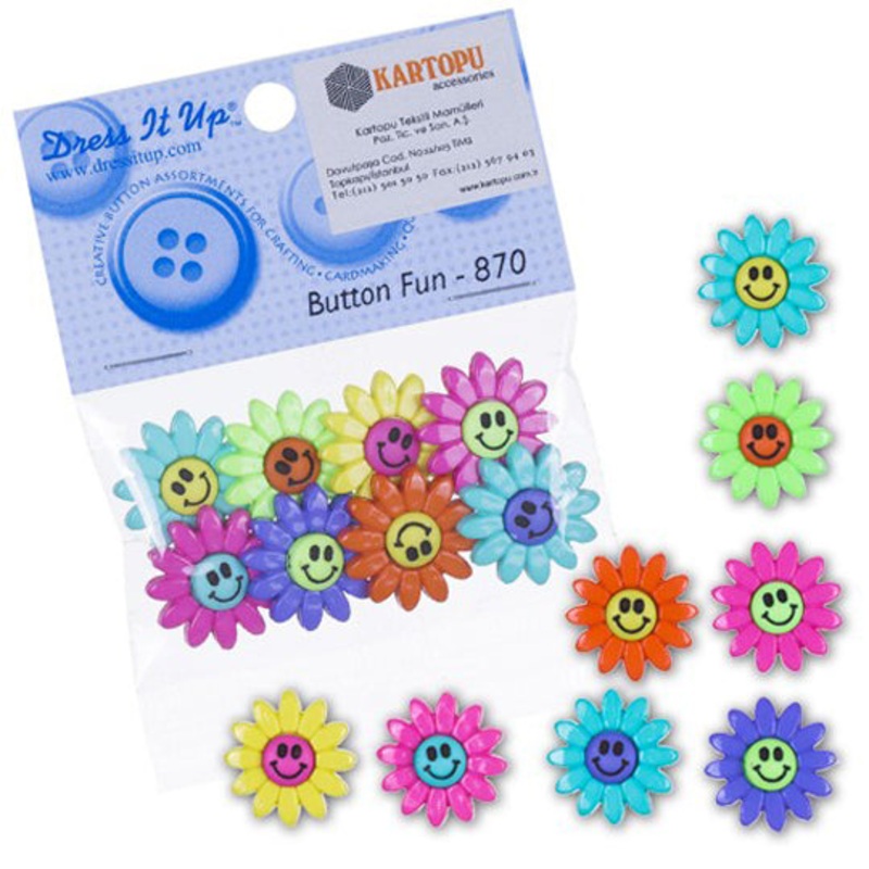 Dress It Up Creative Button Assortment, Dress up – 4246