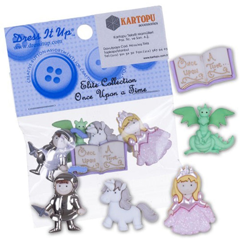 Dress It Up Creative Button Assortment, Once Upon a Time – 7021