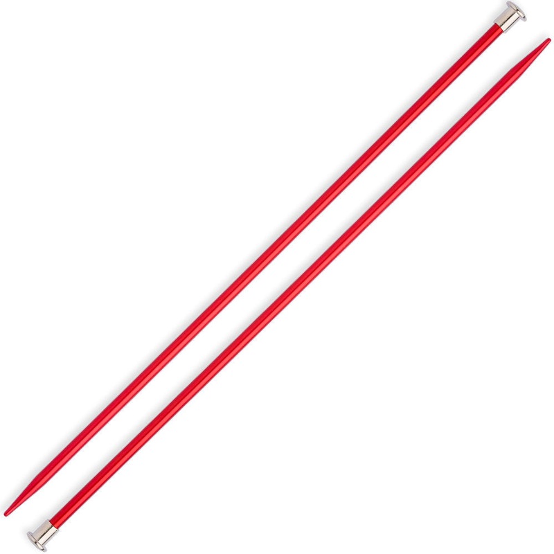 Kartopu 4.5 mm 25 cm Knitting Needles for Kid, Red