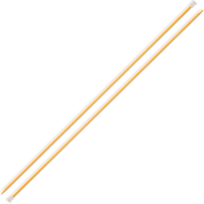 Kartopu Knitting Needle, Metal, 2.5 mm 35cm, Yellow