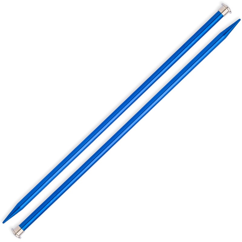 Kartopu Knitting Needle, Metal, 9 mm 35cm, Blue