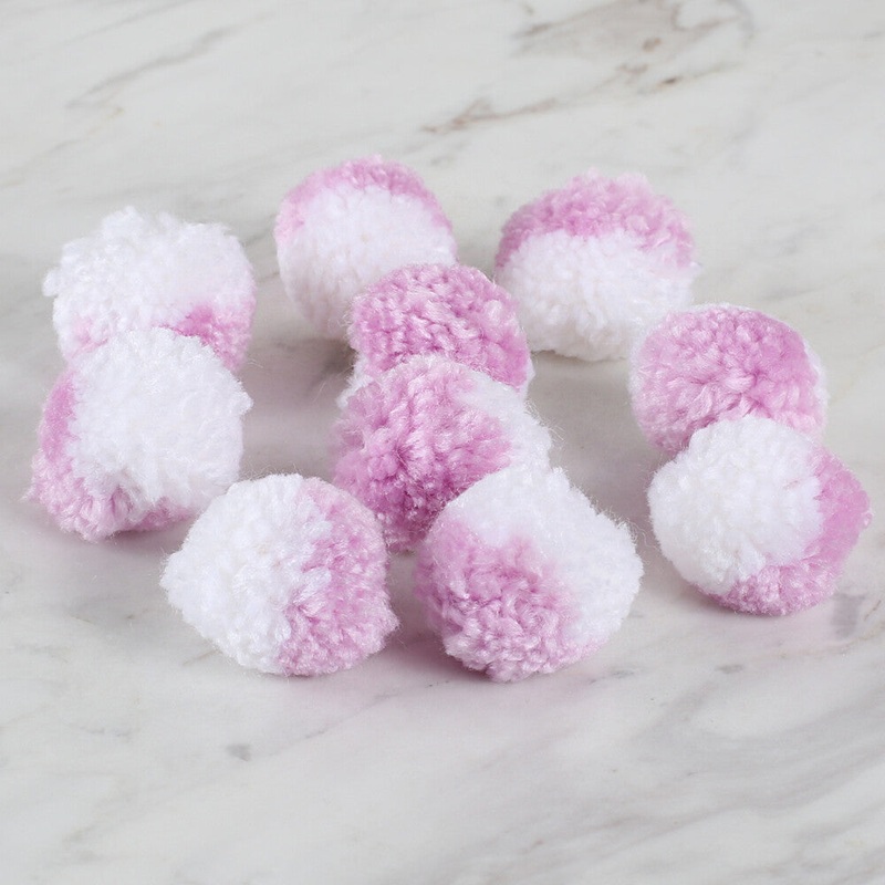 Loren Crafts  2-Colour Pom Pom – DU0006