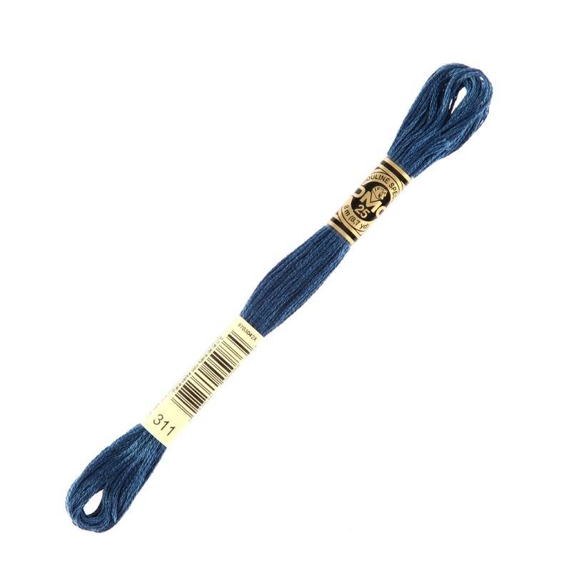 DMC Mouline Special 8 m Embroidery Thread, Blue – 311