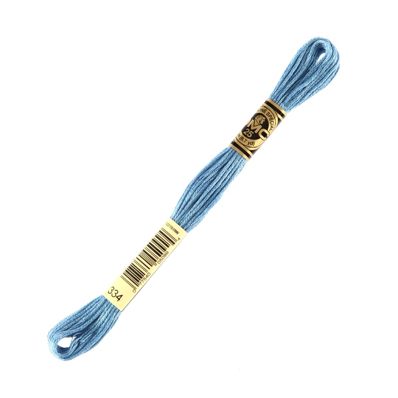 DMC Mouline Special 8 m Embroidery Thread, Blue – 334