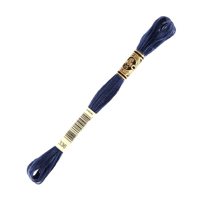 DMC Mouline Special 8 m Embroidery Thread, Blue – 336