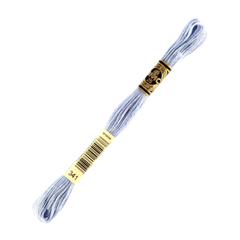 DMC Mouline Special 8 m Embroidery Thread, Blue – 341