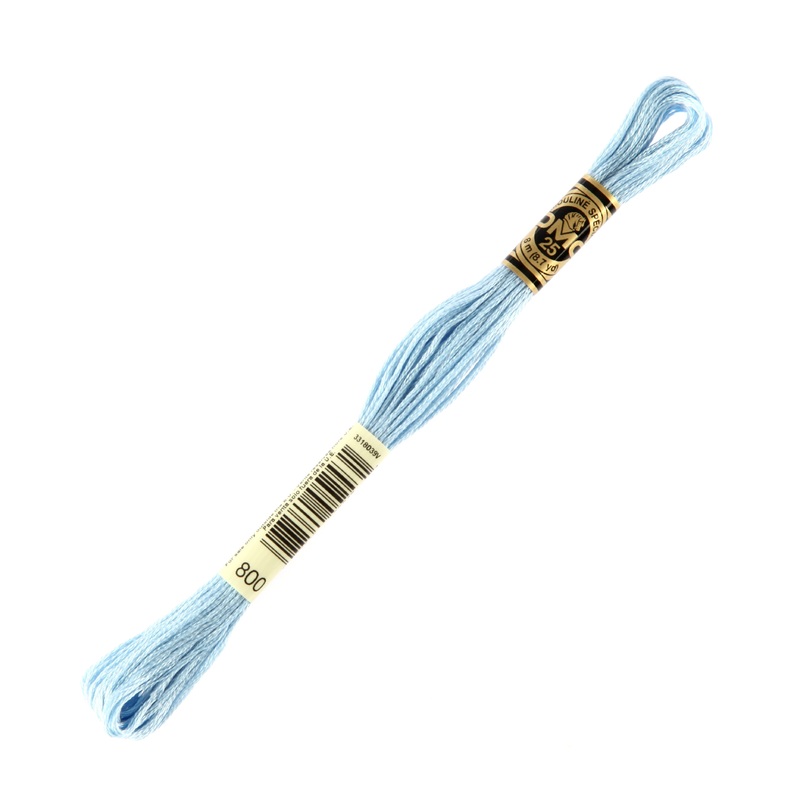 DMC Mouline Special 8 m Embroidery Thread, Blue – 800