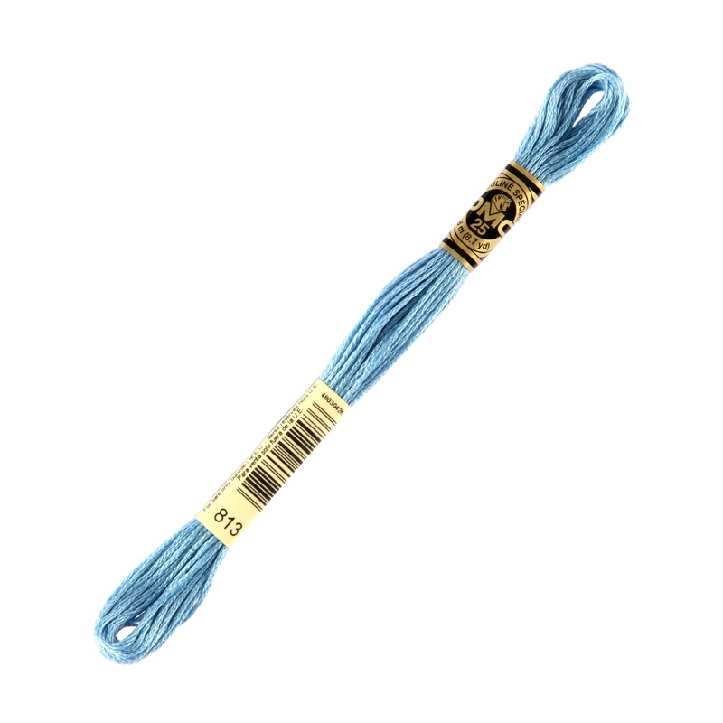 DMC Mouline Special 8 m Embroidery Thread, Blue – 813
