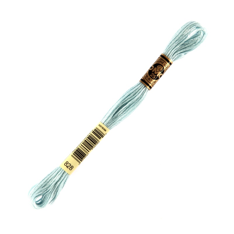 DMC Mouline Special 8 m Embroidery Thread, Blue – 828