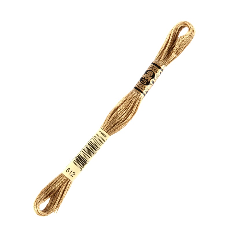 DMC Mouline Special 8 m Embroidery Thread, Brown – 612