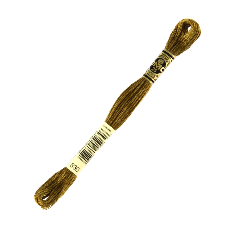 DMC Mouline Special 8 m Embroidery Thread, Brown – 830