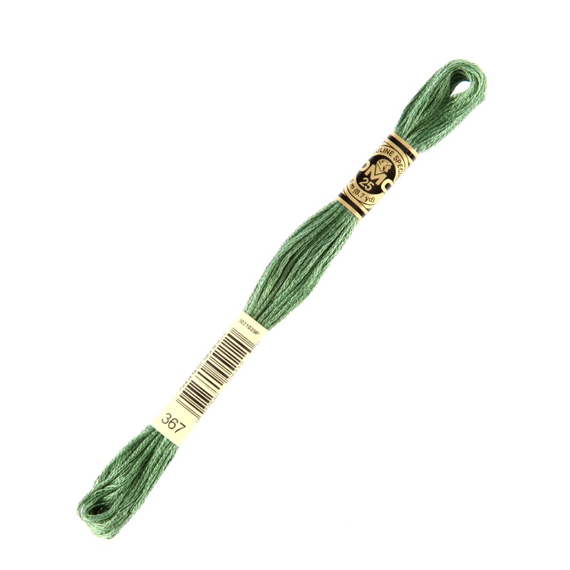 DMC Mouline Special 8 m Embroidery Thread, Green – 367