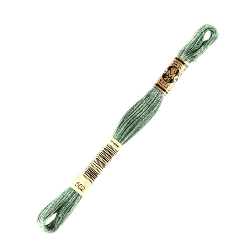 DMC Mouline Special 8 m Embroidery Thread, Green – 502