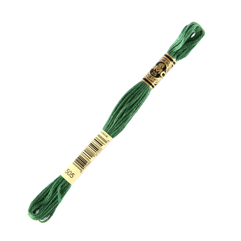 DMC Mouline Special 8 m Embroidery Thread, Green – 505