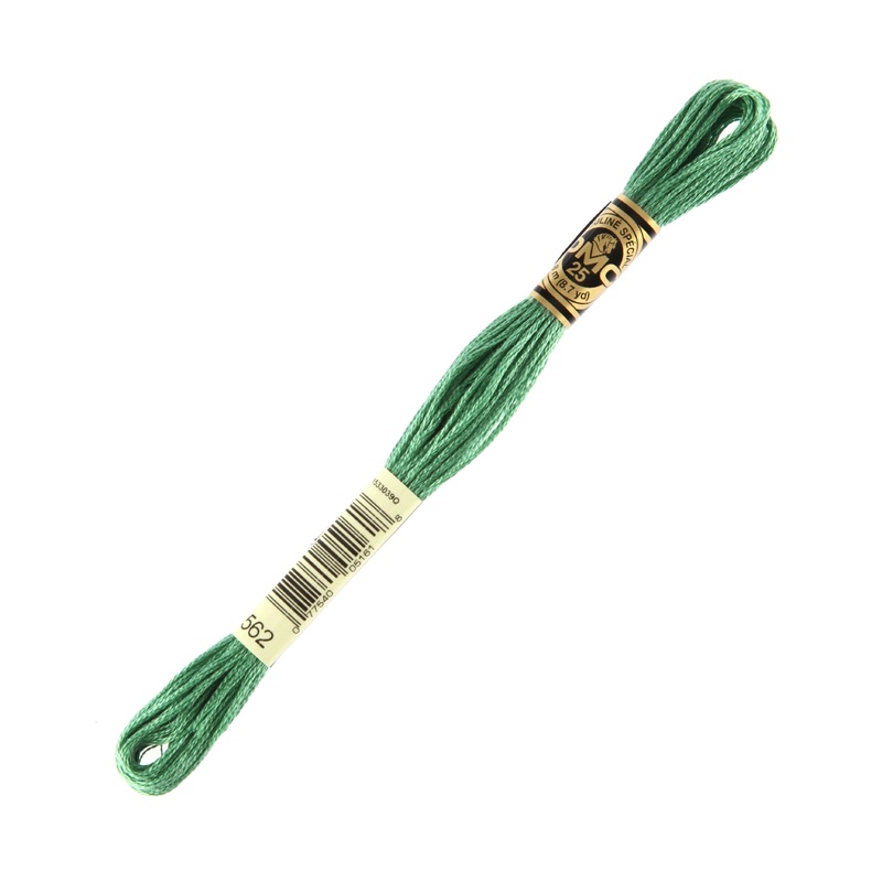 DMC Mouline Special 8 m Embroidery Thread, Green – 562