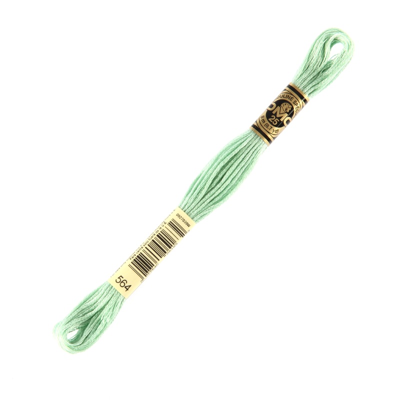 DMC Mouline Special 8 m Embroidery Thread, Green – 564